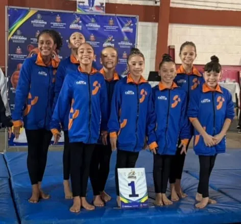 Equipe de Ginástica Artística de SBC conquista título nos Jogos Abertos do Interior