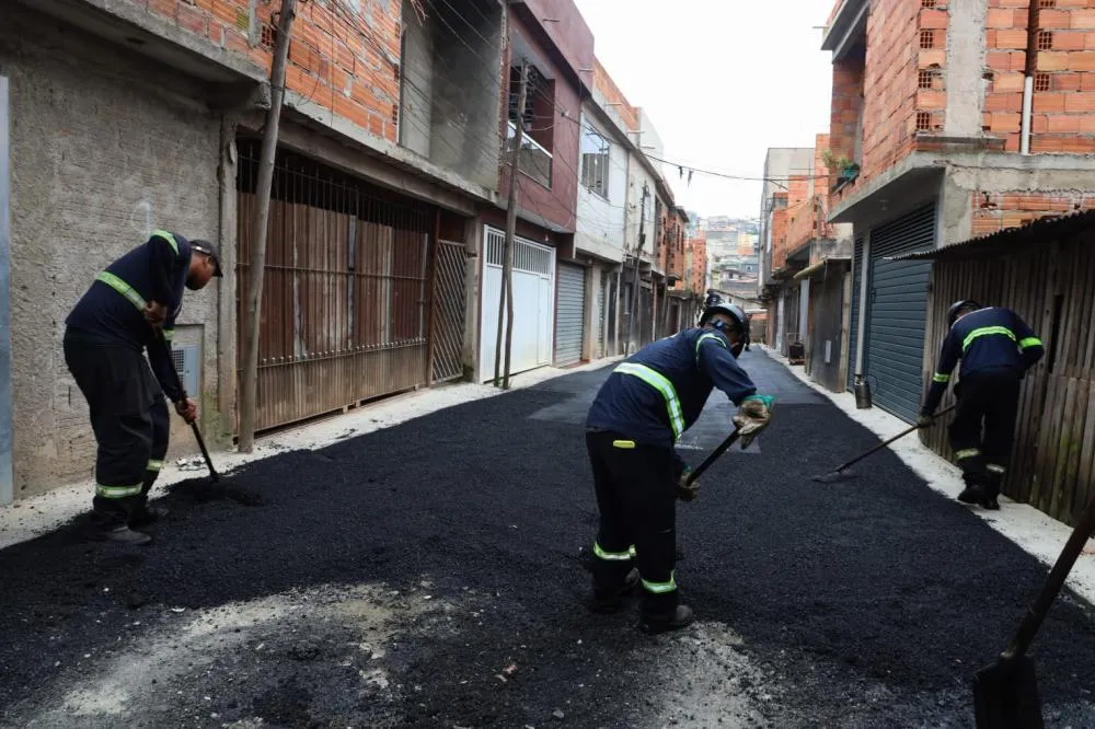 Obras de infraestrutura nas ruas do Morro da Kibon são iniciadas
